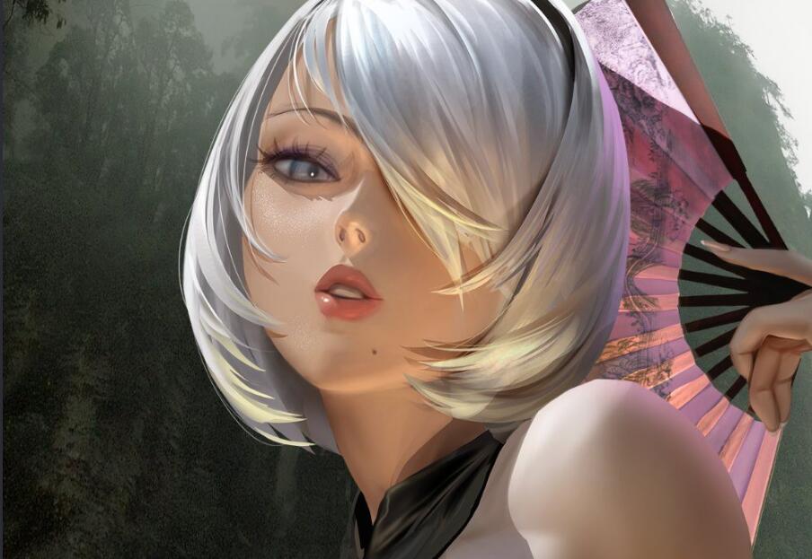 Zumi插画师23.2月富有灵气的CG原画作品+PSD