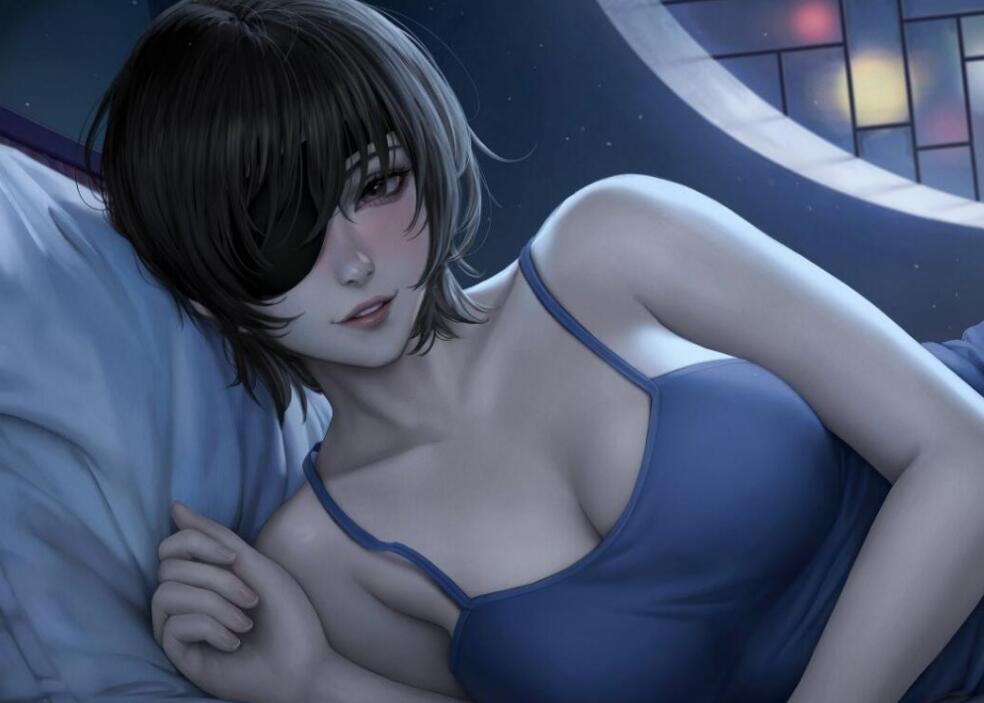 Sciamano240画师23.1月清纯可爱画面绚丽cg插画作品