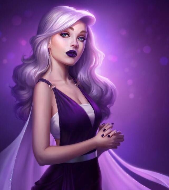 Viktoria Gavrilenko插画家写实唯美人物插画厚涂作品