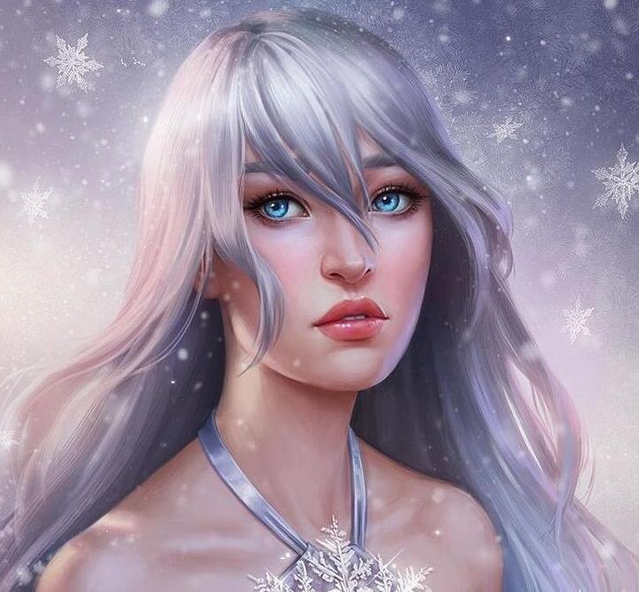 Viktoria Gavrilenko插画家写实唯美人物插画厚涂作品