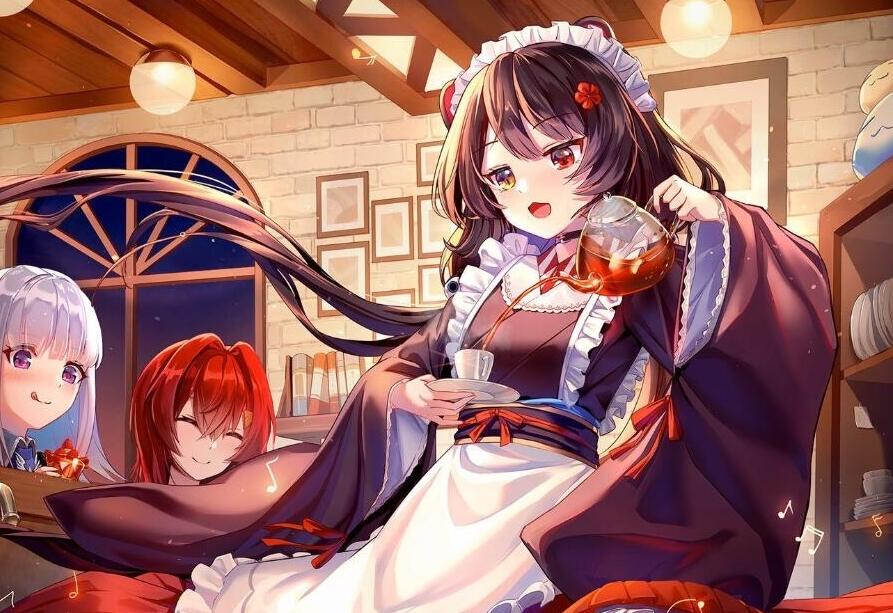 雲小猫画师绚丽非凡的P站动漫美图