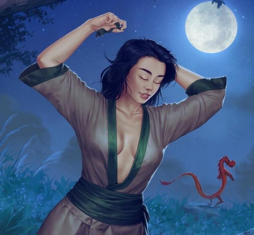 20年3月P站画师krysdecker性感火辣美女CG插画