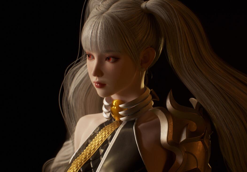 韩国3D艺术家jiwon sung的首作《战斗机》