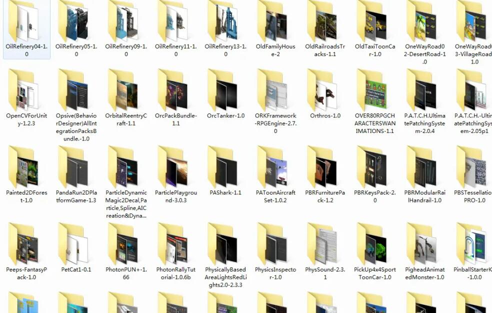 Unity3D模型资源大合集