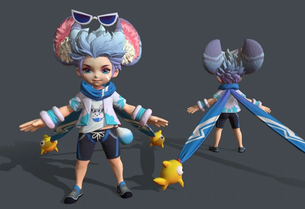 精灵战士 武士 小武士 小魔仙王者3D模型