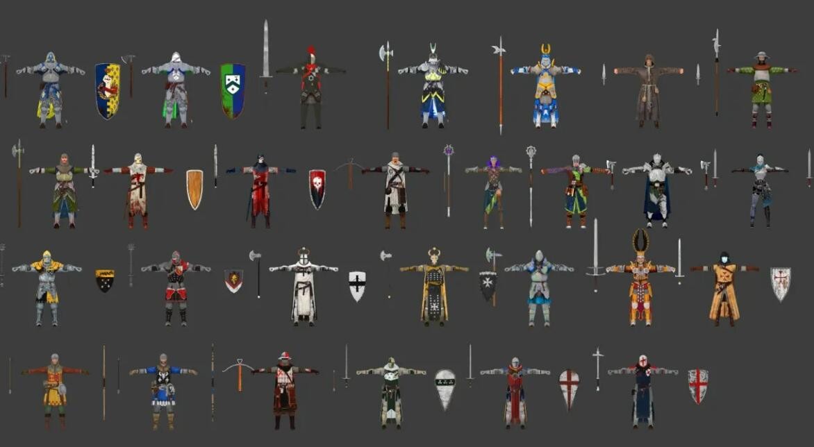 【突袭：影子传说 RAID】欧美 魔幻 RPG PBR 全角色 全场景全动画