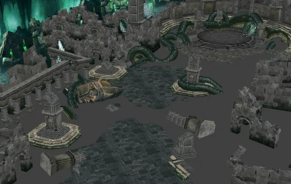 【突袭：影子传说 RAID】欧美 魔幻 RPG PBR 全角色 全场景全动画
