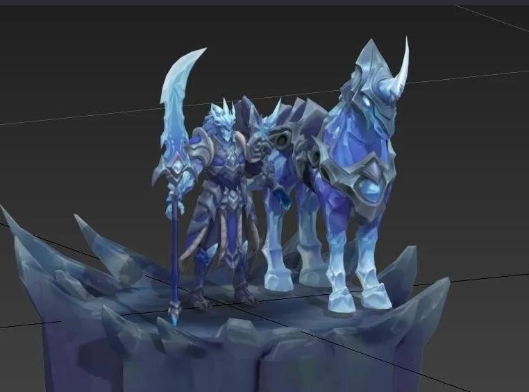 王者荣耀 新皮肤3D模型