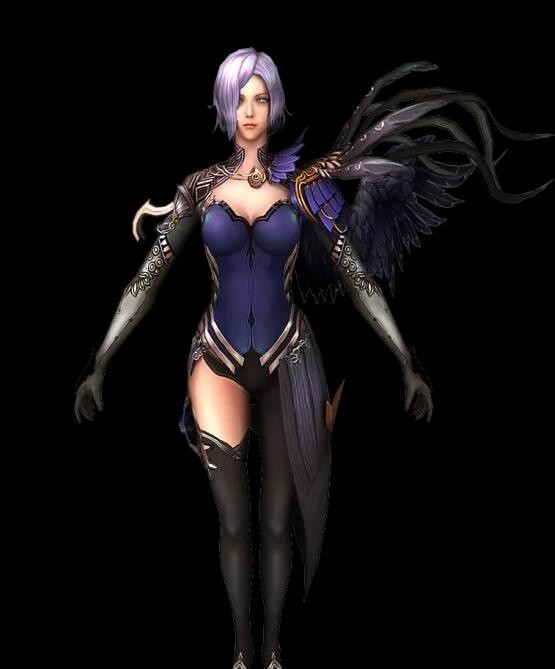 韩国网游《DK online》3D角色模型合集