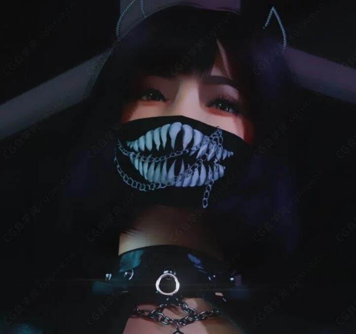 21年1月更新韩国画师EVE逼真细腻的CG插画作品