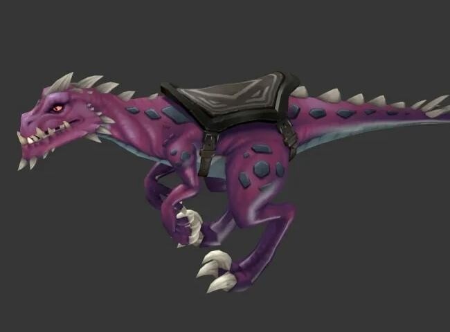 一些精美恐龙坐骑模型