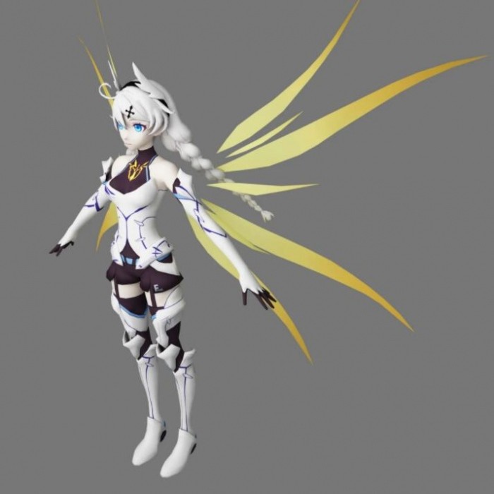 崩坏学园3 琪亚娜 白骑士月光