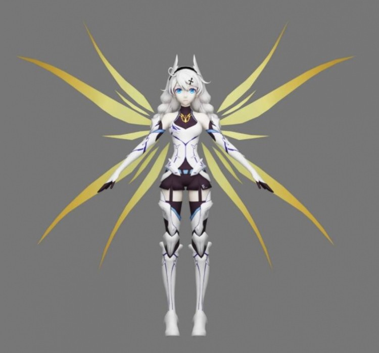 崩坏学园3 琪亚娜 白骑士月光