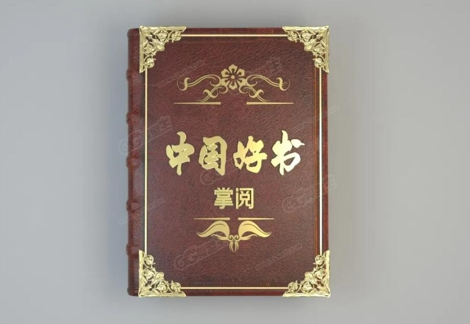 超细致精装书，魔法书，字典，词典，翻书模型