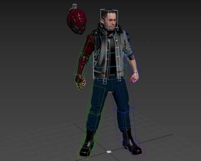 3Dmax次世代机械战士3D模型