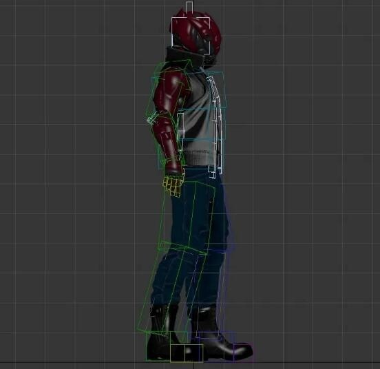 3Dmax次世代机械战士3D模型