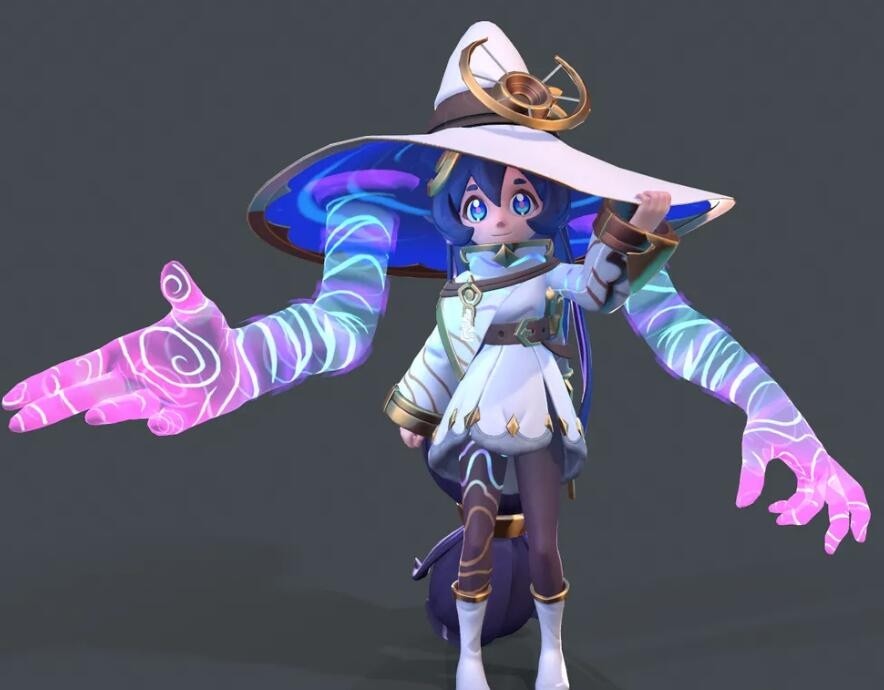 Ystra，the Asrtal Witch—MAYA免费Rig分享