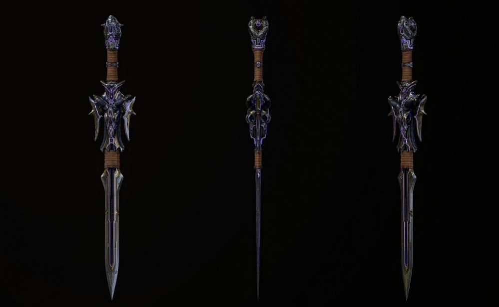 寻龙剑科幻武器作品 设计师：LevisX