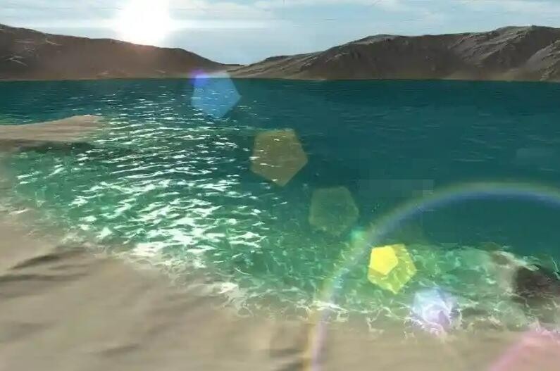 Unity3D场景 Calm Water 特效水资源包