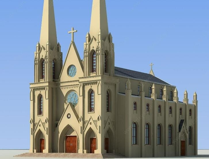 欧式建筑3D模型集合
