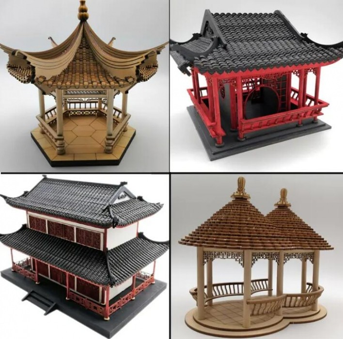 37种中国古代建筑模型