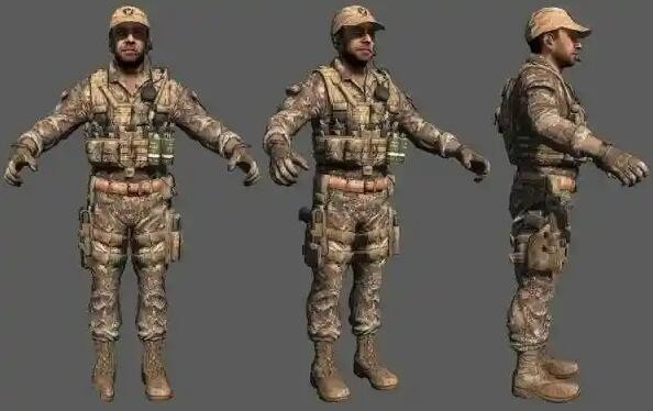 使命召唤9：黑色行动2 角色武器载具3D模型合集