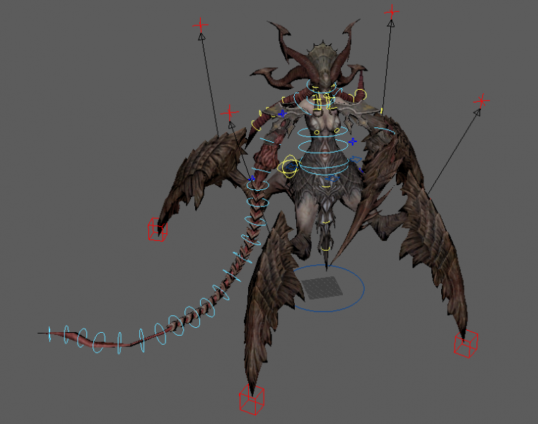 恶魔狱卒（类似蜘蛛女那种）