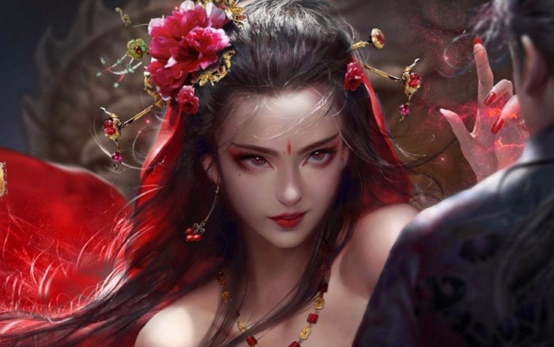 嗜血印 女祭司 模型和 DOA 5 MOD