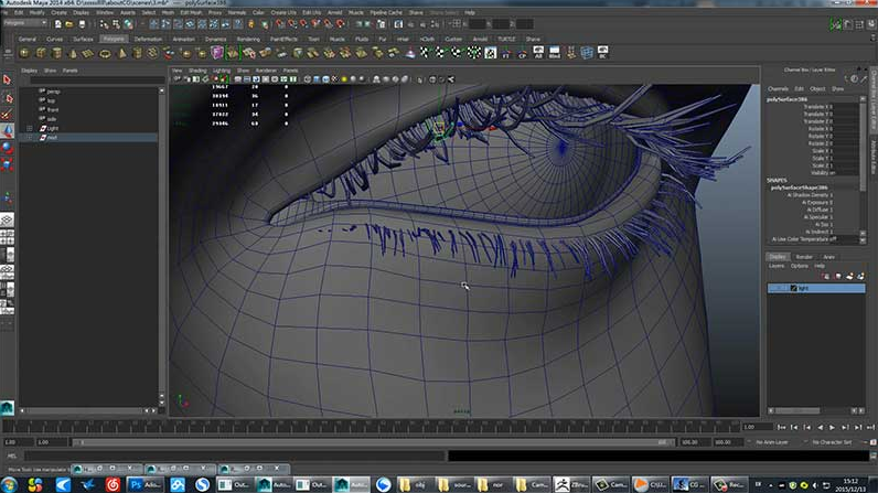 《剑圣》ACG超写实角色建模Maya ZBrush教程（附工程文件）