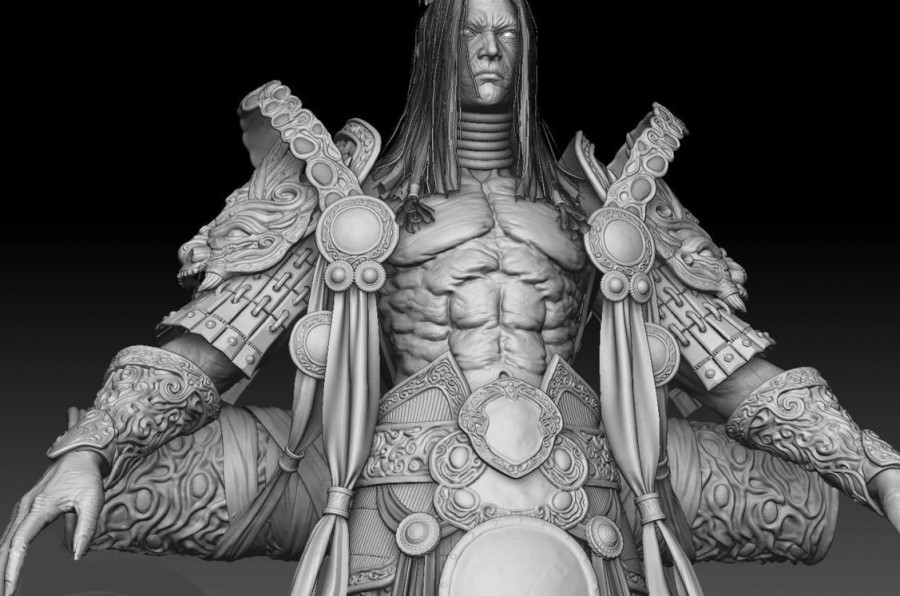 董超魔族战士Maya与ZBrush制作视频教程