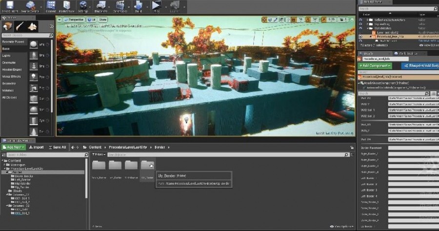 Houdini与UE4程序化生成Level教程