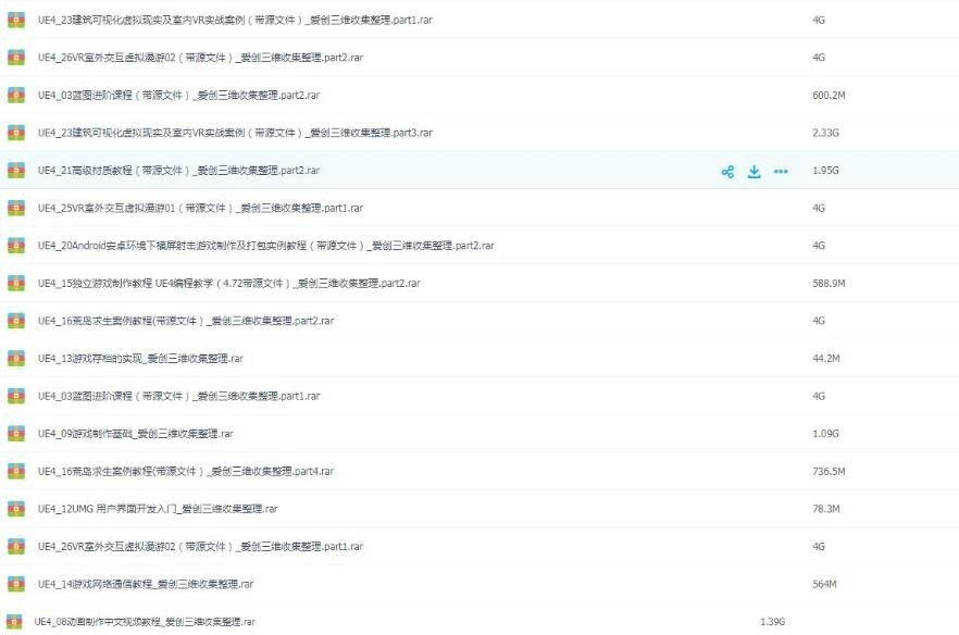 超级多的UE4学习资源