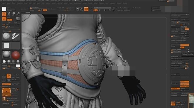 国外原版zbrush人物雕刻高级教程（中文字幕）
