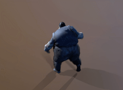 求生之路-Boomer丧尸 走路动作模型