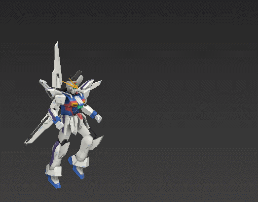 机甲战士动作模型