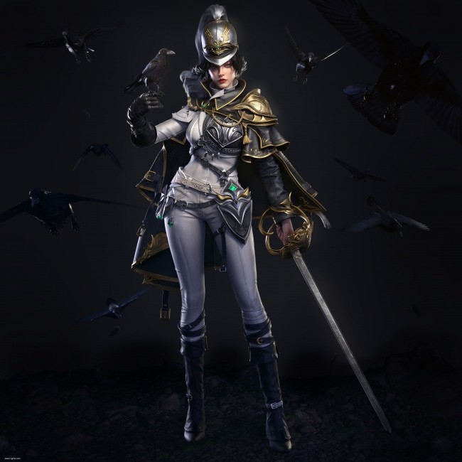 乌鸦女骑士