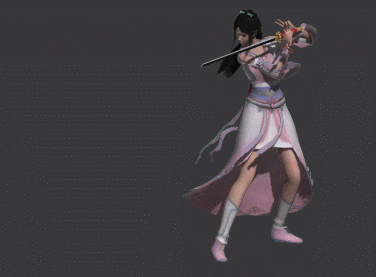 古装仙侠男女游戏角色模型