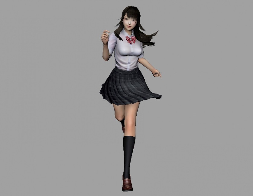 Kana写实美女绑定