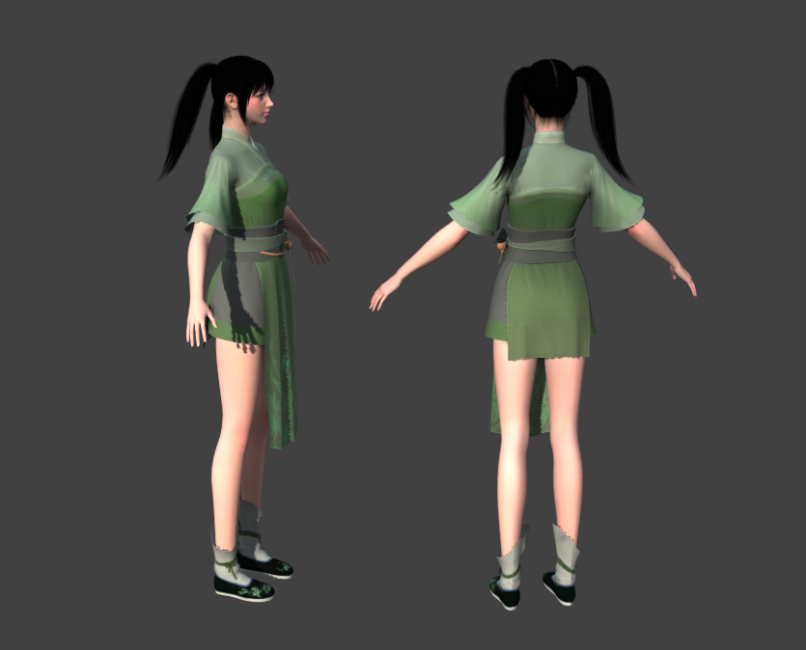 写实次时代古典美女 中国风 萝莉 汉服美人 双马尾 女侠 剑侠 侠客 国风小姐姐 ... ... ...