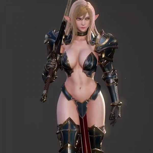 3D美女人物cg模型 次世代女性角色模型素材