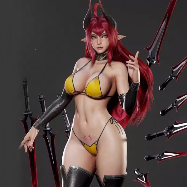 3D美女人物cg模型 次世代女性角色模型素材