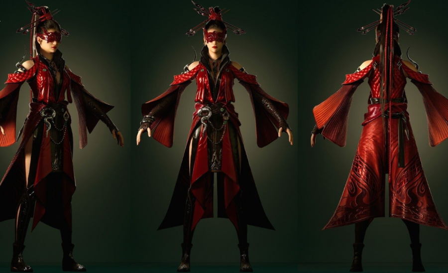 毒蛇宁 女战士 带MAYA UE格式完整贴图文件