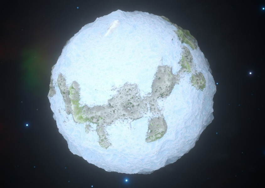 一些地球星球模型