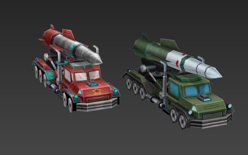 超级武器红警 红色警戒3DMAX格式低模