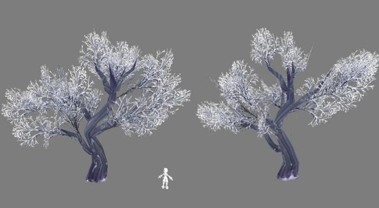 九天场景精品3d模型合集 max场景树木山石建筑等 