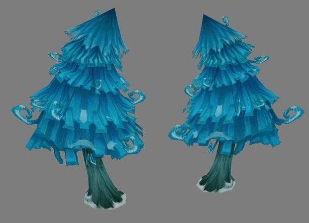 九天场景精品3d模型合集 max场景树木山石建筑等 