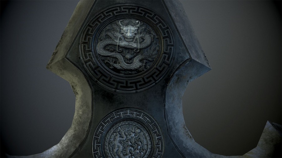 四角忍者飞镖暗器3D模型,MAX FBX OBJ,3DS格式
