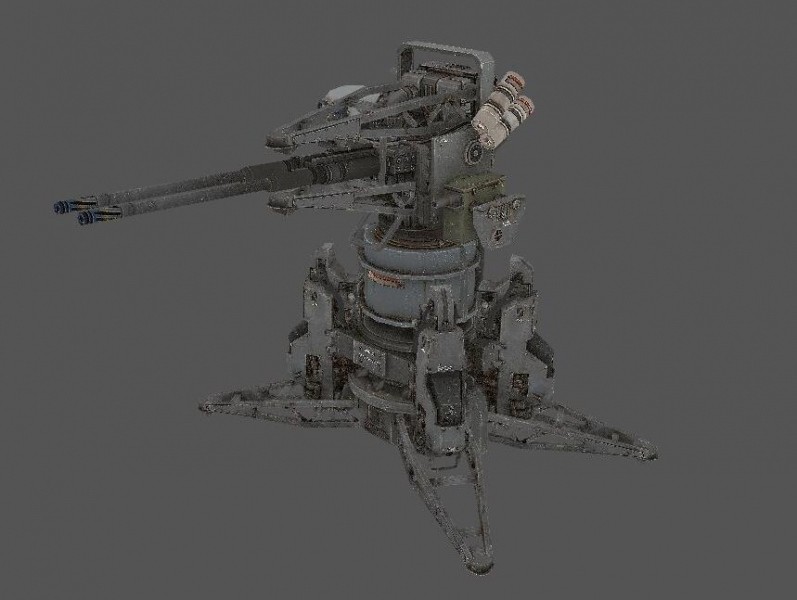 【机甲世界】概念机甲 武器3D模型合集