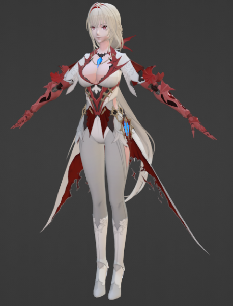 比安卡 深痕 赤紅璨焰 by 战双帕弥什