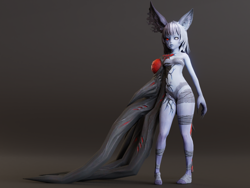 恶魔少女模型